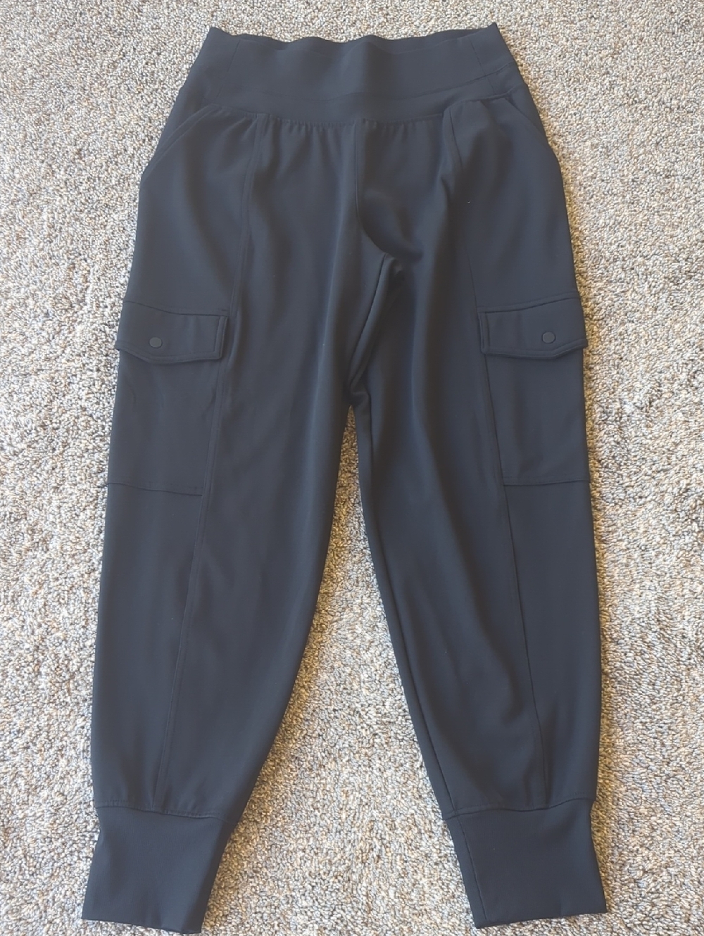 Athleta Venice High Rise Cargo Jogger - Black S